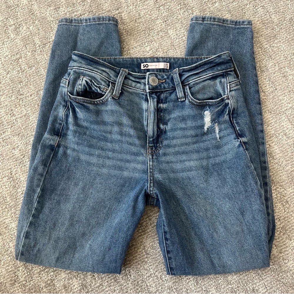 Women's High-Rise Mom Jeans Size 0
